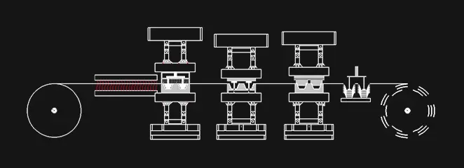 Máy ép nhiệt nhựa bốn trạm