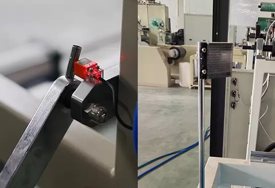 Phần cho ăn và sưởi ấm có công tắc quang điện tử để tránh lỗi vận hành trong quá trình sản xuất.